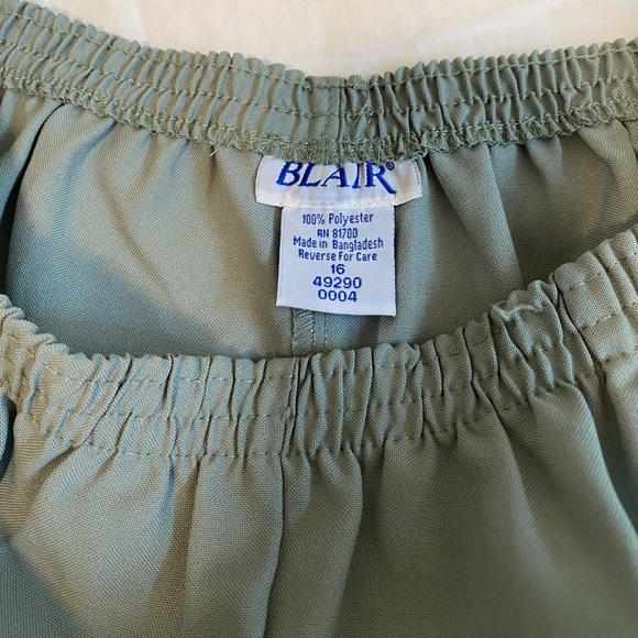 Vintage Blair Light Green Trousers - Picture 3 of 10